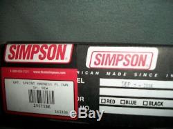 New Simpson 29075bk Seat Belts Harness Imca Wissota Enduro Modified Stock Car