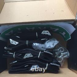 New Universal Black 4 Point Camlock Quick Release Racing Seat Belt Harness 3