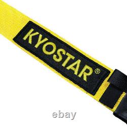New Yellow Durable 5-Point Camlock Quick Release Race Seat Belt Harness KYOSTAR