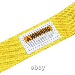 New Yellow Durable 5-Point Camlock Quick Release Race Seat Belt Harness KYOSTAR