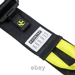 New Yellow Durable 5-Point Camlock Quick Release Race Seat Belt Harness KYOSTAR