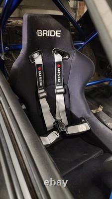 Nismo Mid Logo 4 Point Racing Harness Seat Belt Rare Genuine R32 R34 GTR Skyline