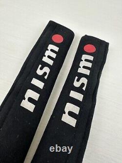 Nismo Mid Logo Alcantara JGTC GT500 Harness Seat Belt Pads Rare R32 R33 R34 S15