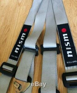 Nismo Willans Harness Seat Belt Rare 4 Point Takata Sabelt GTR R32 R33 R34 S15