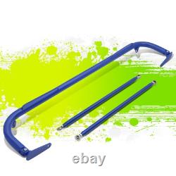 Nrg Hbr-003bl 50.5aluminum Racing Safety Seat Belt Chassis Roll Harness Bar Set