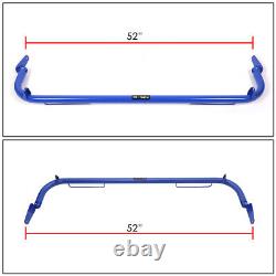 Nrg Innovations Hbr-003bl 50.5aluminum 4-point Safety Seat Belt Harness Bar Set