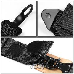 Nrg Innovations Sbh-r5pcbk Sfi 16.1 Latch Link Buckle 5-point Seat Belt Harness