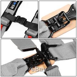 Nrg Innovations Sbh-r5pcsl Sfi 16.1 Latch Link Buckle 5-point Seat Belt Harness