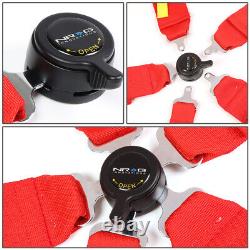 Nrg Innovations Sbh-rs5pcrd Sfi 16.1 Approved Cam Lock 5-point Seat Belt Harness
