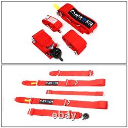 Nrg Universal Sfi 16.1 5-point Cam Lock Racing Seat Belt Harness Sbh-rs5pcrd