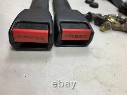 OEM PORSCHE 944 911 Front Seat Belts Pair LH RH Retractors, Recievers, bolts