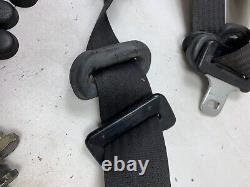 OEM PORSCHE 944 911 Front Seat Belts Pair LH RH Retractors, Recievers, bolts