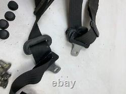 OEM PORSCHE 944 911 Front Seat Belts Pair LH RH Retractors, Recievers, bolts