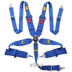 OMP 5 Point Camlock Quick Release Car Seat Belt Harness Racing Universal 3 New