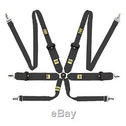 OMP 806 F 6 Points Professional Lightweight Harness Seat Belt FIA 8853/98