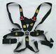 OMP Black 6 Point Camlock Quick Release Racing Car Seat Belt Harness Universal