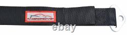 Off Road Side By Side 2 Seat Belt Harness Racing 4 Point Latch Black