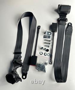 Old Bug Seat Belt 3 Point, Belt VW Beetle 1200 1300 1303 1303S Karmann Ghia PAIR