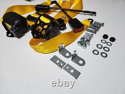 Old Bug Seat Belt 3 Point, Belt VW Beetle 1200 1300 1303 1303S Karmann Ghia PAIR