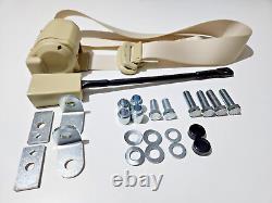 Old Bug Seat Belt 3 Point, Belt VW Beetle 1200 1300 1303 1303S Karmann Ghia PAIR