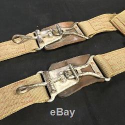Original Aircraft Seat Belts Vintage Bomber Warbird Scta Harness Hot Rod Rat Nr