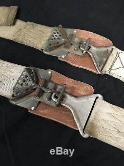 Original Aircraft Seat Belts Vintage Bomber Warbird Scta Harness Hot Rod Rat Nr