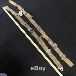 Original Aircraft Seat Belts Vintage Bomber Warbird Scta Harness Hot Rod Rat Nr