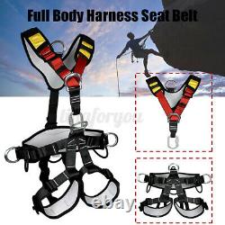 Outdoor Full/half Body Safety Rock Climbing Tree Rappelling Harness Seat Belt