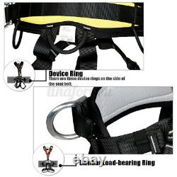 Outdoor Full/half Body Safety Rock Climbing Tree Rappelling Harness Seat Belt