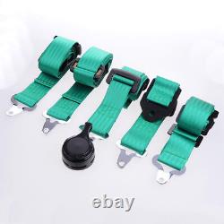 PP Universal Racing Seat Belt Car Harness Safety 5 Point Fixing Quick Release