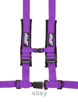 PRP (2) Purple 4-Point 2 Harness/Seat Belt Bypass For 2015+ Yamaha YXZ1000
