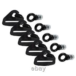 PRP (2) Yellow 5-Point Harness/Seat Belt Bypass/Clip in Kit For Yamaha YXZ1000R