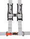 PRP 4 Point Harness 3 Pads Seat Belt SINGLE SILVER Polaris XP Turbo 1000 RS1