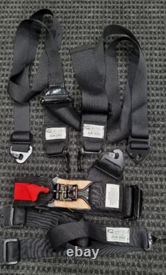 PRP 6 Point Harness 3x2 Seat Belt BLACK SFI Certified SB6.3X2 UTV