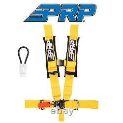PRP Yellow 5-Point 3 Harness/Seat Belt Bypass Connector For Yamaha YXZ1000