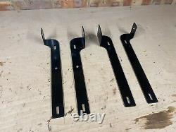 PSDesigns BMW E46/E36 inc M3 Harness Lap Belt / OEM Seat Belt Mount Brackets x2