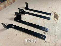 PSDesigns BMW E46/E36 inc M3 Harness Lap Belt / OEM Seat Belt Mount Brackets x2