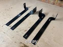 PSDesigns BMW E46/E36 inc M3 Harness Lap Belt / OEM Seat Belt Mount Brackets x2