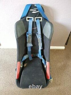 Pace Motorsport Car Racing Bucket Seat Chair with 3 Point Harness Seat Belt Mini
