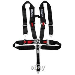 Pair 5 Point Racing Harness Safety Seat Belt Quick Release 3 Padding ATV UTV