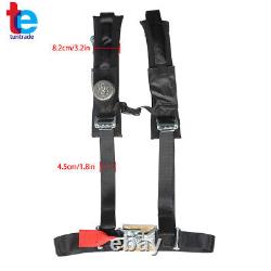 Pair Of 4 Point 2 Padded For Polaris RZR XP S 4 1000 Black Seat Belt Harness US