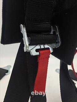 Pair Polaris RZR 4 Point Harness with 2 Thick Padding & RZR Seat Belt Bypass