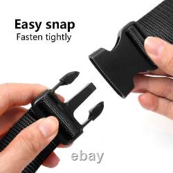 Pair of 4 Point 2 Safety Harness Racing Black Seat Belts For ATV UTV Go-Kart