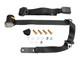 Pillar Mount Inertia Seat Belt (Black Adjustable Web Stalk) Holden / Ford