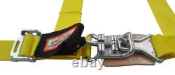 Polaris Rzr 800 2 Seat Belt Harness New Race Harness Latch Type Yellow