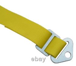 Polaris Rzr 800 2 Seat Belt Harness New Race Harness Latch Type Yellow
