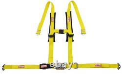 Polaris Rzr 800 2 Seat Belt Harness New Race Harness Latch Type Yellow