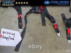 Polaris Rzr Pro Xp 4 Seat Sub Zero Utv Seat Belt Harnesses Belt Set Front Rear