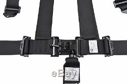 Polaris Rzr Sfi 16.1 Seat Belt Harness Race Harness 5 Point Latch Type Black