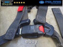 Polaris Rzr Sub Zero Utv Seat Belts 4 Point Click Harnesses Front Rear Set